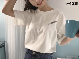 Áo thun form rộng tay lỡ