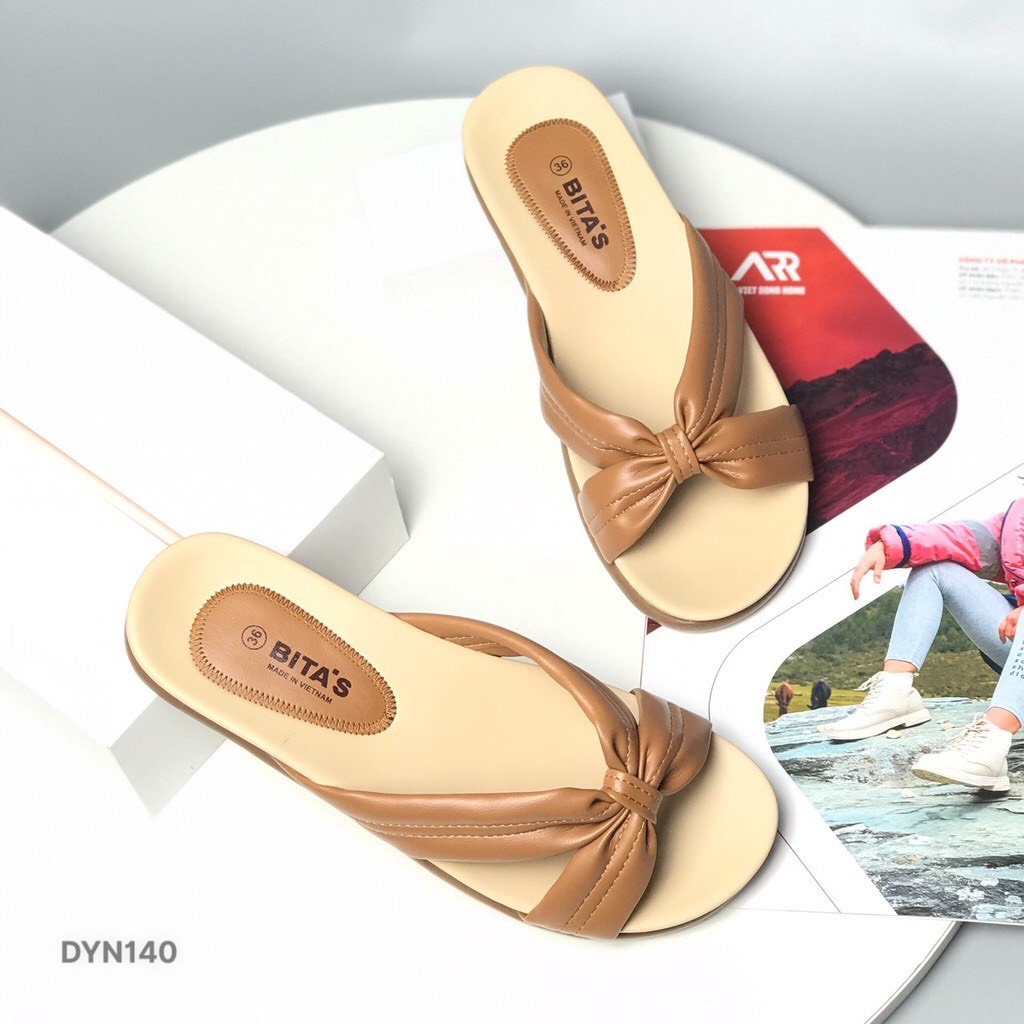 Dép lê quai ngang thời trang nữ Bita’s DYN.140( size 36-40)