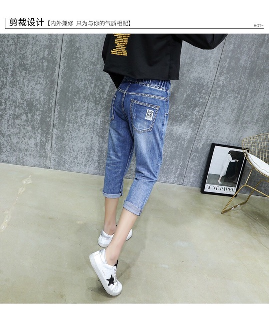 Thanh lý Quần jean lửng mùa hè