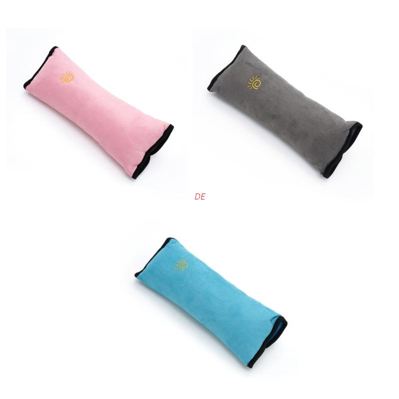 Set 2 Gối Tựa Đầu Gắn Dây Đai An Toàn Xe Hơi Dành Cho Trẻ Em