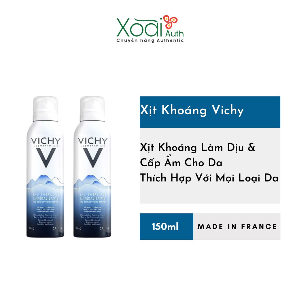  Xịt Khoáng Dưỡng Da Vichy - 150ml