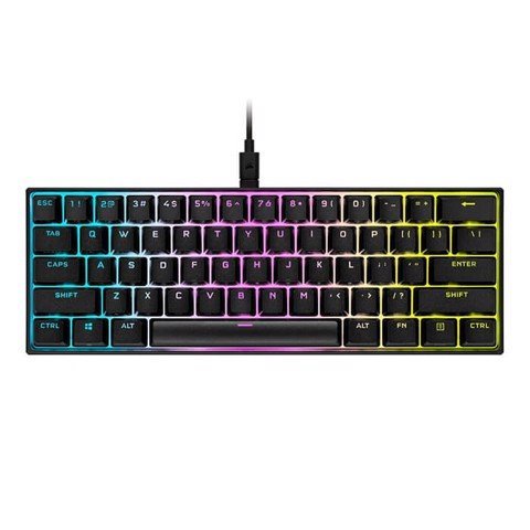 Bàn phím cơ corsair k65 rgb mini cơ bluetooth máy tính laptop không dây mini giá rẻ gaming full size red blue switch