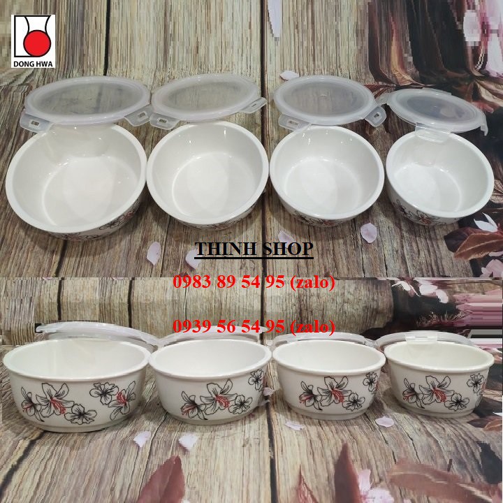 Thố sứ donghwa hàn quốc - thố sứ có nắp