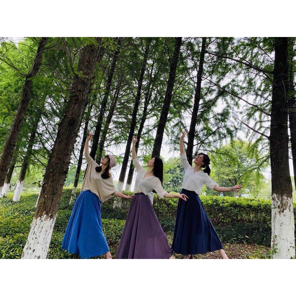 Chân váy xô đũi xoè