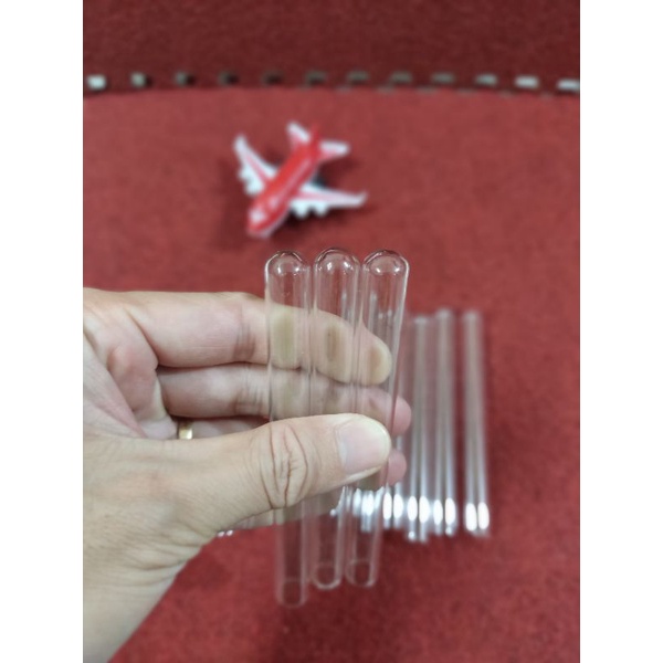 Ống nghiệm thủy tinh Phi 12