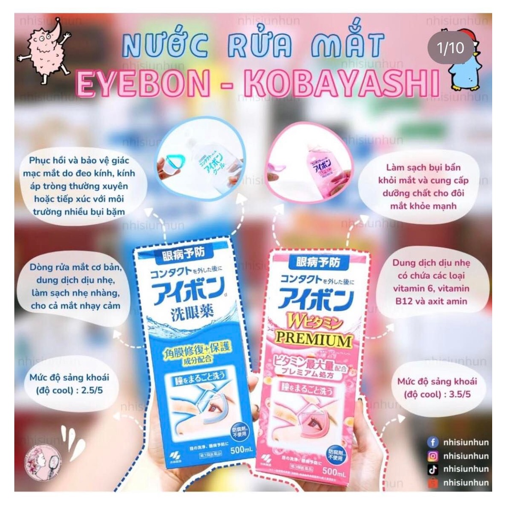 Nước rửa mắt Eyebon