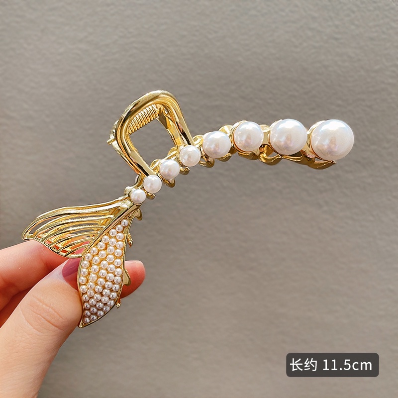 Kẹp Tóc Tua Rua Hình Cá Mập Phong Cách Mới 2022 Cho Nữ