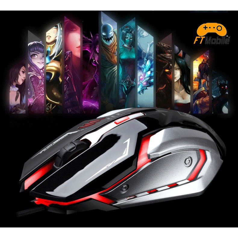 Chuột Chơi Game Led K1 - Chuột game chuyên dụng dành cho game thủ