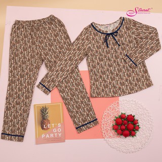 Bộ đồ mặc nhà màu nâu nhạt S sweeten your life