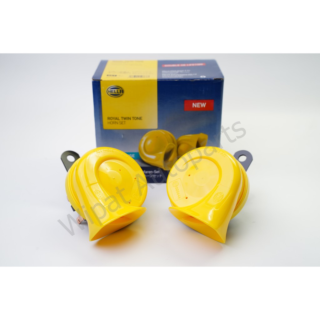 Thương hiệu Hella Snail Horn (Hella) Màu đỏ chính hãng (Sport Fierce) Và Vàng (Phiên bản giới hạn) P