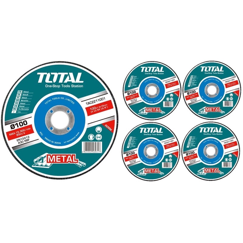Hộp 25 Viên đá mài xịn cao cấp 100mm Total