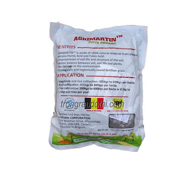 Phân gà Agrimatin nhập khẩu Bỉ