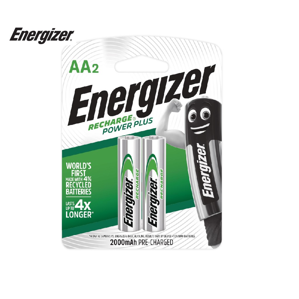 Pin sạc Energizer AA 2000mAh NH15PPRP2 - 100800308