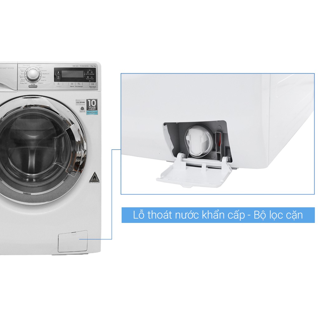 Máy giặt liền sấy Electrolux EWW14023