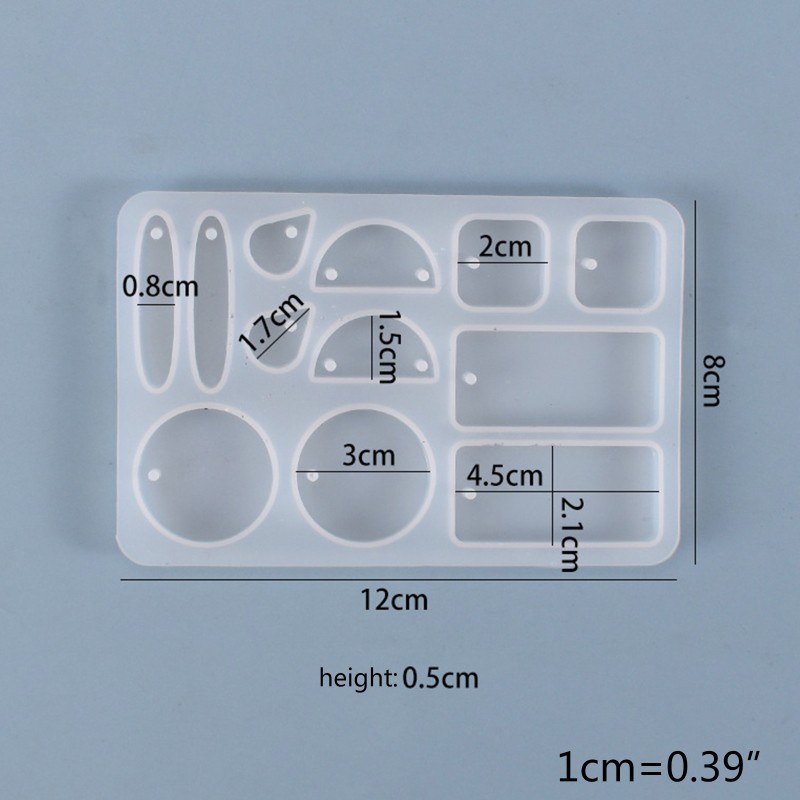 Khuôn Silicone Tạo Hình Làm Trang Sức Diy