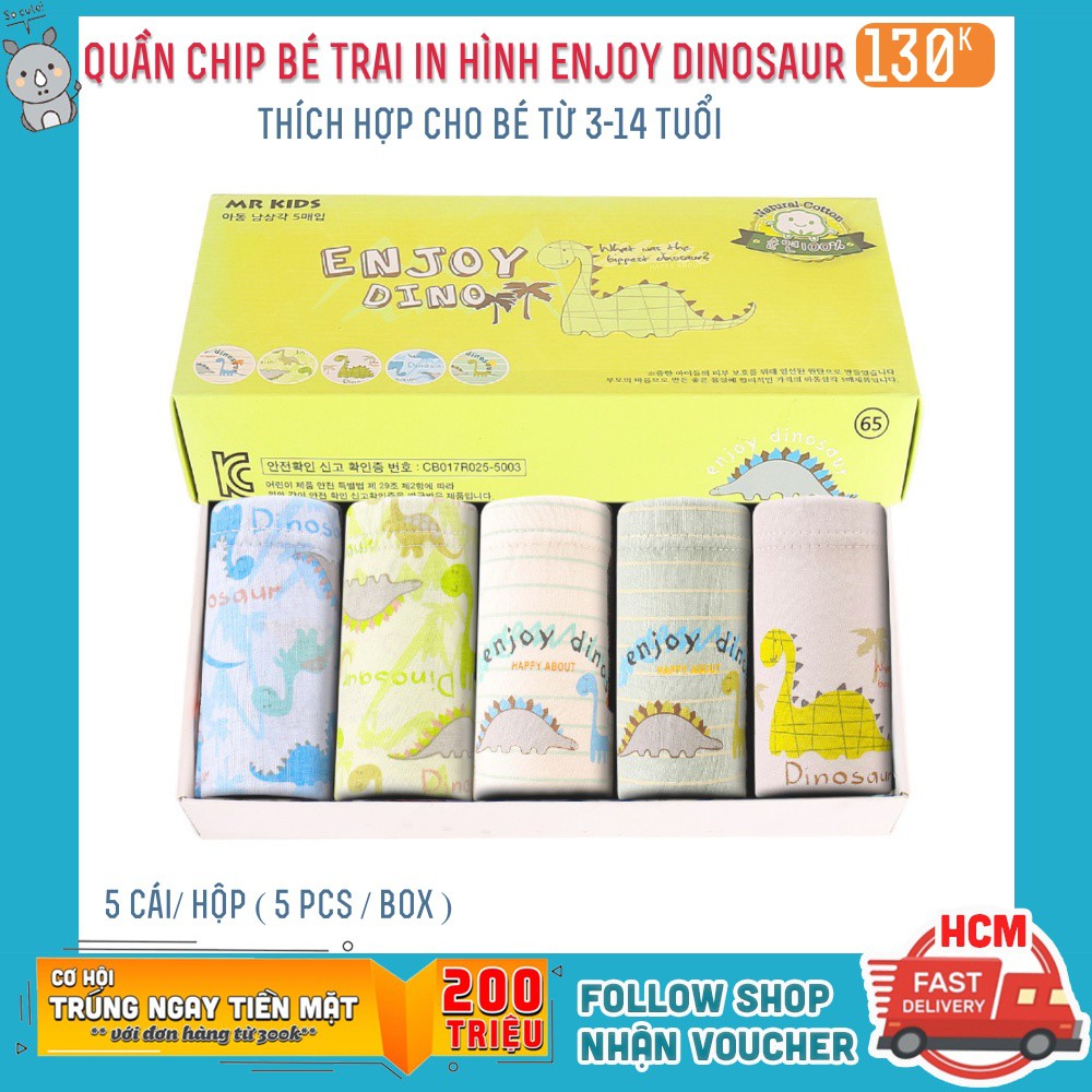 Combo 5 Quần chip cho bé trai in hình xe ô tô Racing chất liệu cotton phong cách Hàn Quốc