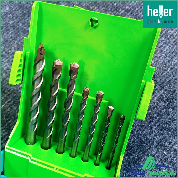 Hộp mũi khoan bê tông chuôi tròn Heller Proconcrete