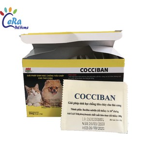 Men Trị Tiêu Chảy, Nâng Cao Sức Khoẻ Đường Ruột Cho Thú Cưng - Men Cocci Ban 10g