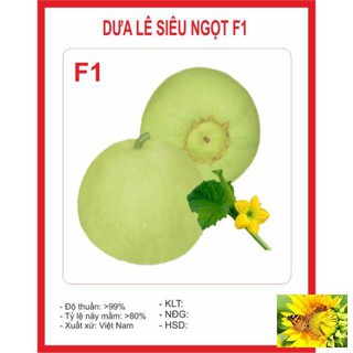 Hạt giống Dưa Lê Siêu Ngọt 10 hạt