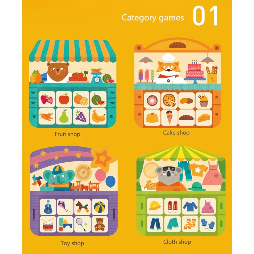 BỘ ĐỒ CHƠI MÔ PHỎNG SIÊU THỊ CHO BÉ- SHOPPING LIST - THƯƠNG HIỆU MIDEER