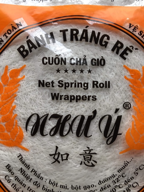 5 gói Bánh tráng rế chính hãng Như Ý Thơm ngon Giòn xốp