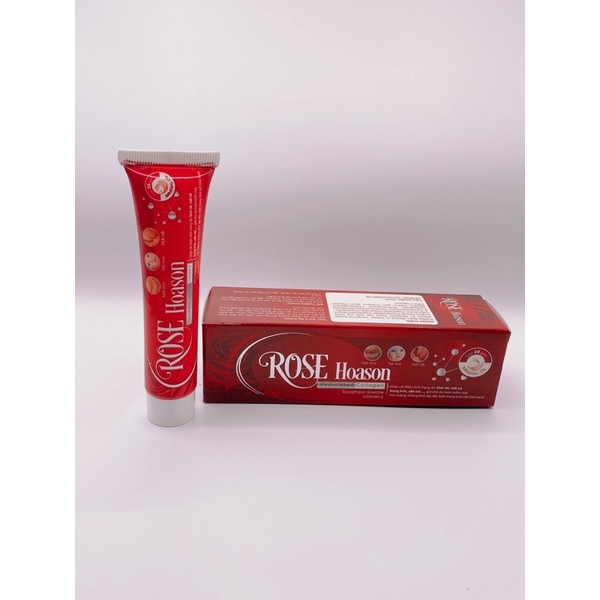 KEM NẺ ROSE HOASON Tuýp 20mg- bổ sung collagen, vitamin E, Sữa ong chúa và các nguyên liệu quý giúp dưỡng ẩm, làm mềm da