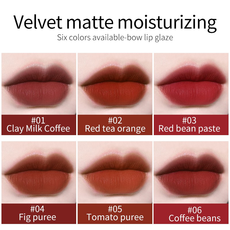 (Hàng Mới Về) Son Môi Trang Điểm Màu Nhung Mờ Thời Trang | BigBuy360 - bigbuy360.vn