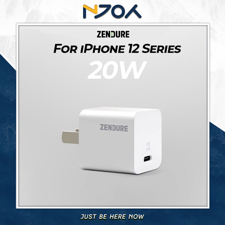 [BH 6 THÁNG] CỦ SẠC NHANH 20W ZENDURE SUPERPORT NANO HỖ TRỢ SẠC NHANH PD 3.0 CHO IPHONE 12 PRO MAX SAMSUNG XIAOMI OPPO