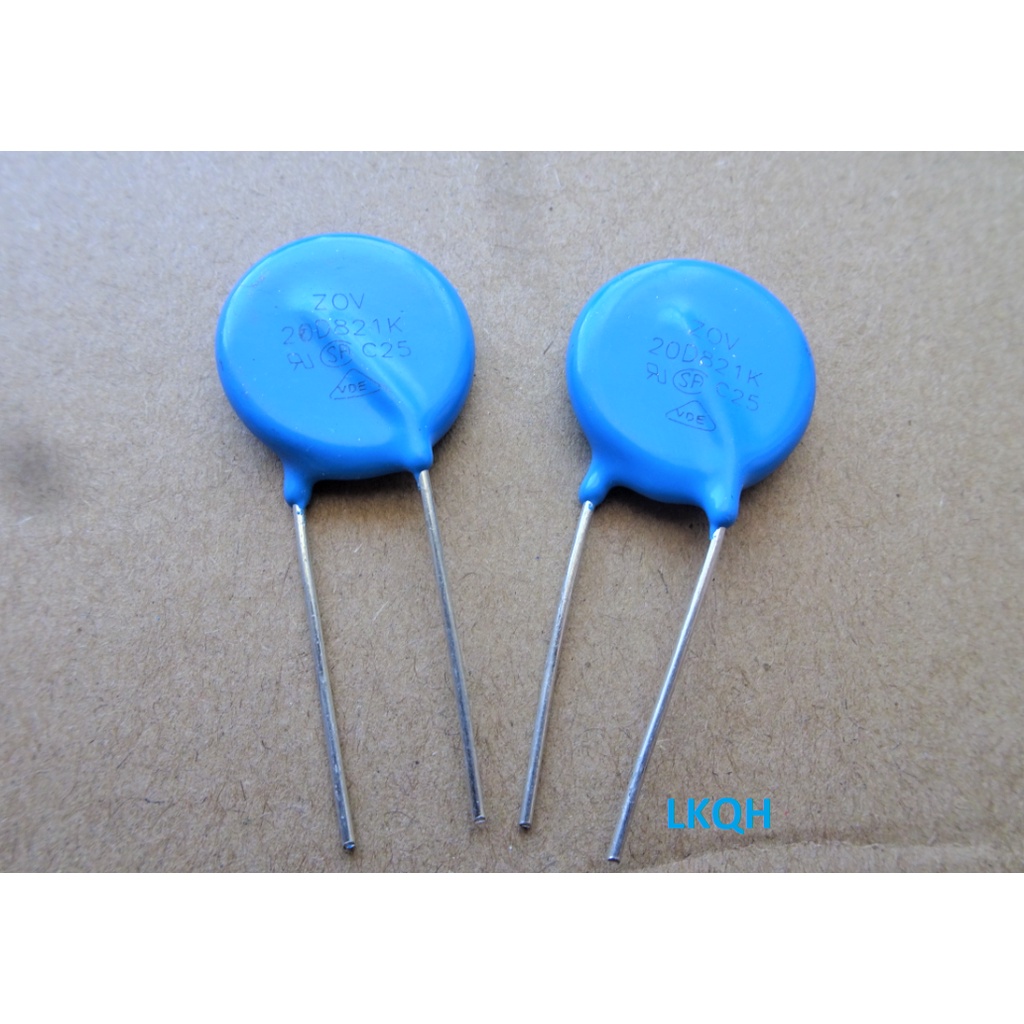 20D821K Tụ bảo vệ quá điện áp 20D821K Varistor 20D821K 20A 820V chính hãng
