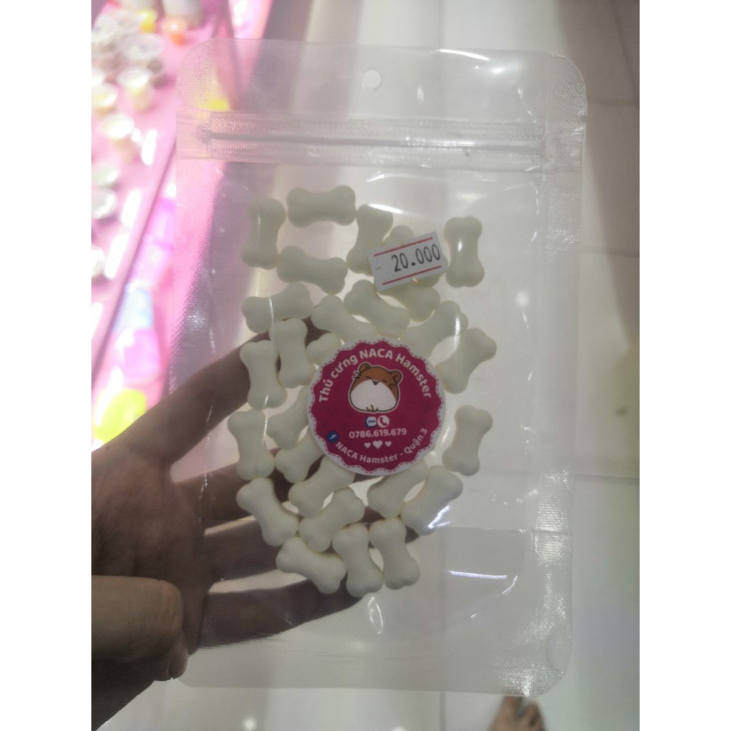KẸO XƯƠNG SỮA DÊ - Hamster/ Mèo/ Chó/ Thỏ/ Bọ ú/ Nhím