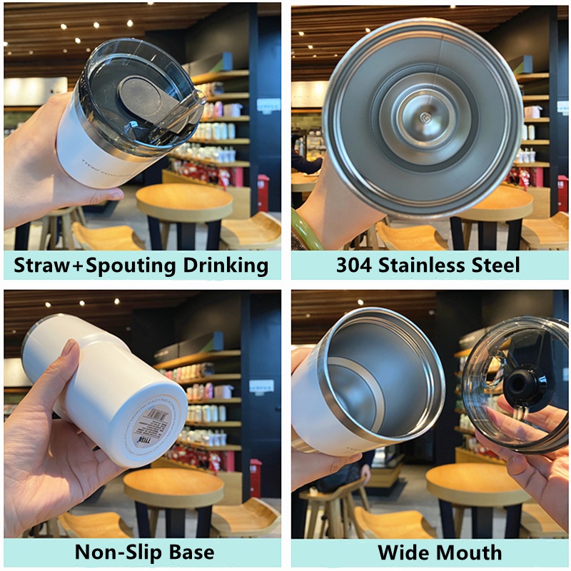 Giữ nước lạnh có thể giữ Ấm!Xe 30oz | Bình Nước Giữ Nhiệt Bằng Thép Không Gỉ 20oz Kèm