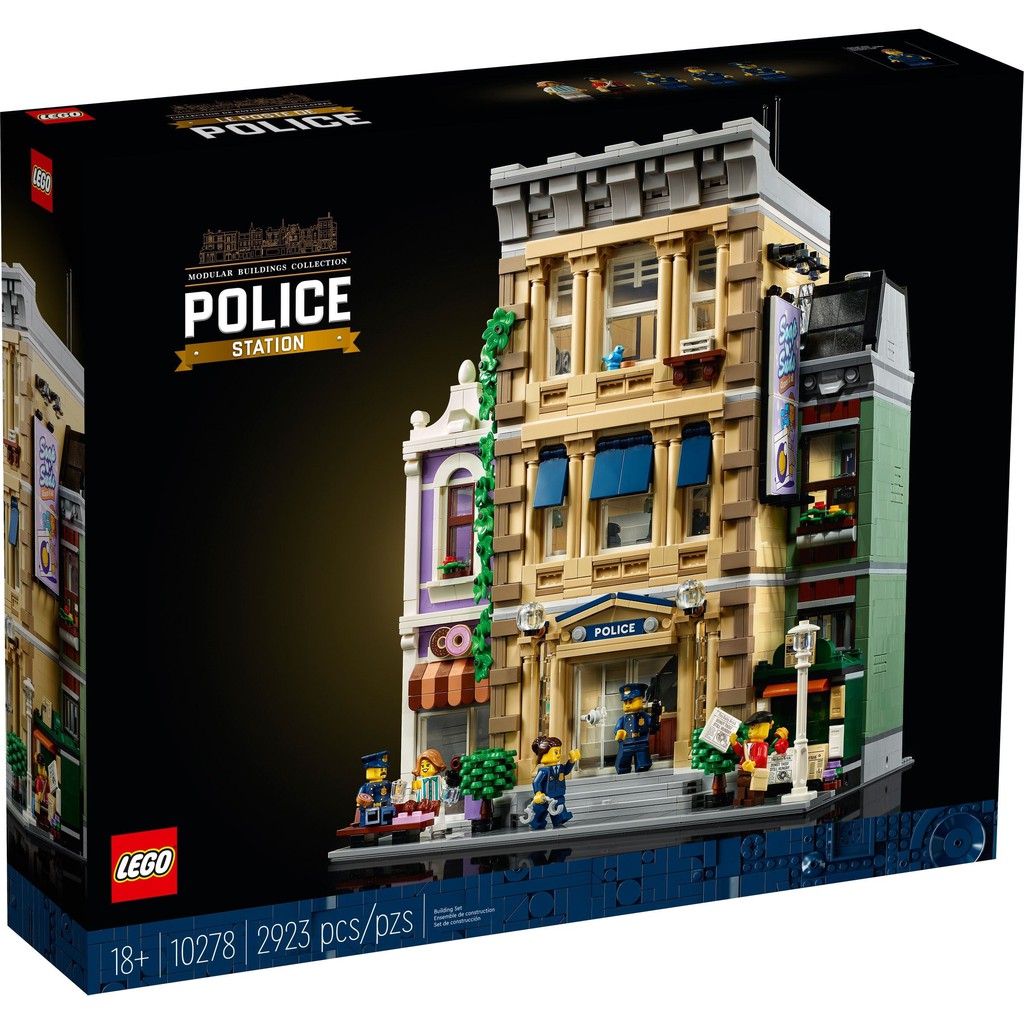10278 Creator Expert Modular Buildings Police Station - Đồ chơi Đồ chơi lắp ráp Iego Sở cảnh sát