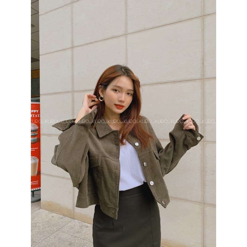 Áo kaki nhung (3 màu) | BigBuy360 - bigbuy360.vn