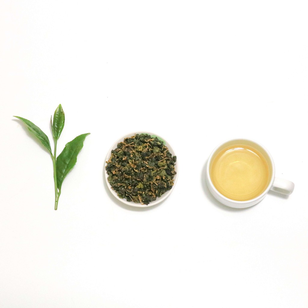 Trà Oolong Kim Tuyên Cầu Đất Dalat Farm - Hộp 220Gr