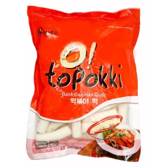 Bánh Gạo Tokbokki Hàn Quốc Truyền Thống