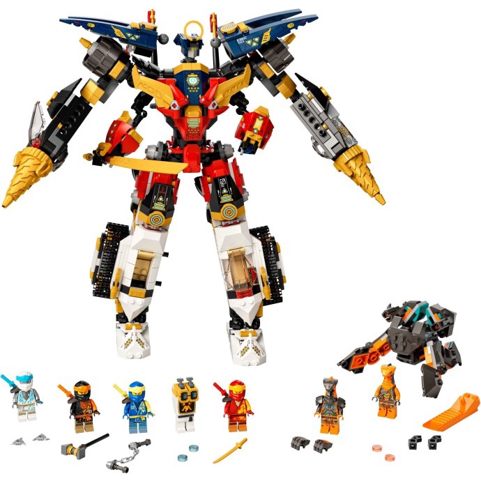 71765 Đồ chơi lắp ráp Iego NINJAGO Ninja Ultra Combo Mech - Chiến giáp dũng mãnh