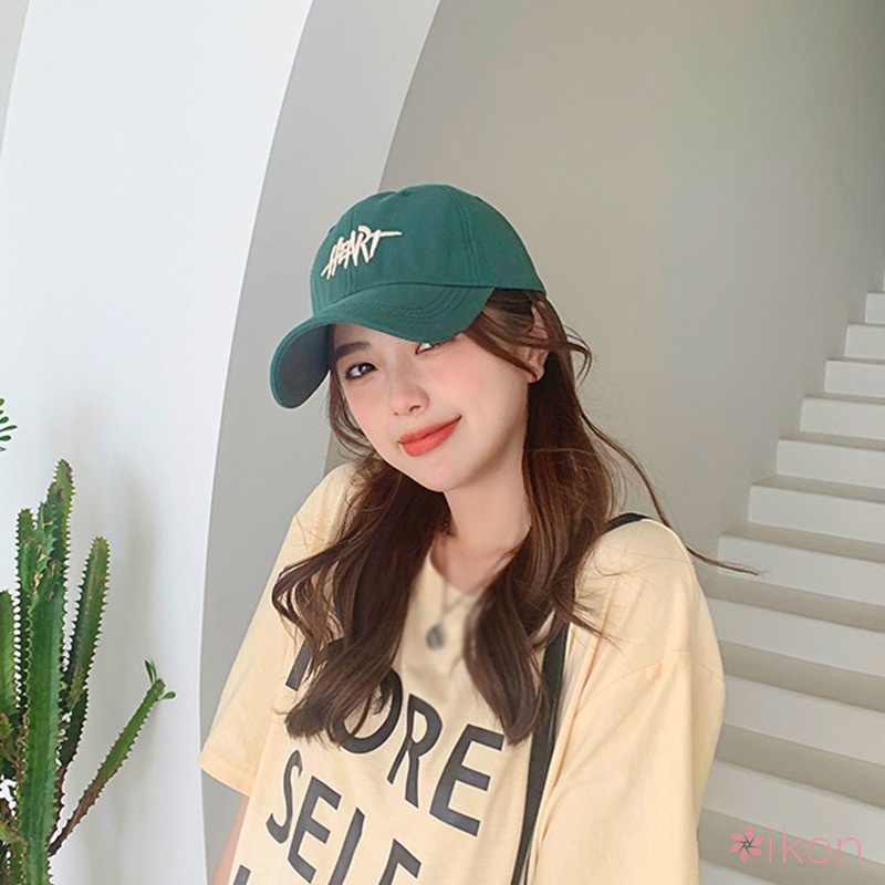 Mũ Lưỡi Trai Thêu Chữ Phong Cách Retro Thời Trang Cho Nữ
