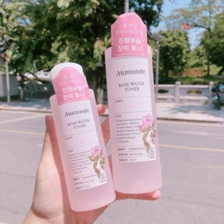 🌸[Chai 150ml] Nước hoa hồng Mamonde Rose Water Xuất xứ Hàn Quốc