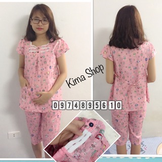 Đồ bộ bầu và sau sinh vải thô