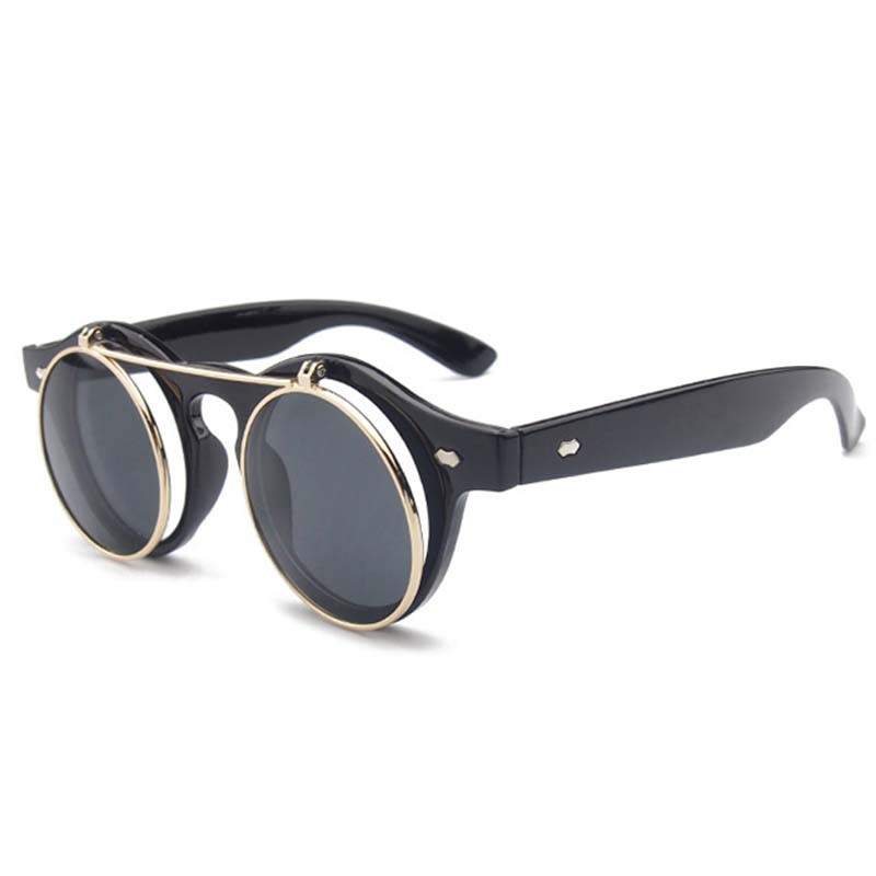Kính mát gọng tròn thiết kế độc đáo phong cách Retro cá tính