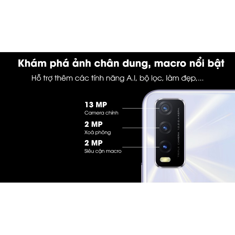 Điện Thoại Vivo Y20 4Gb/64Gb - Hàng Chính Hãng | BigBuy360 - bigbuy360.vn