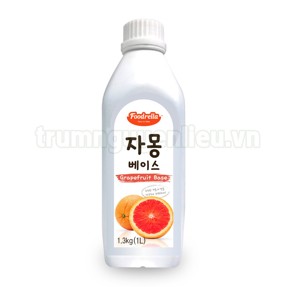 Mứt Bưởi hồng Foodrella (Grapefruit Puree) - chai 1,3kg