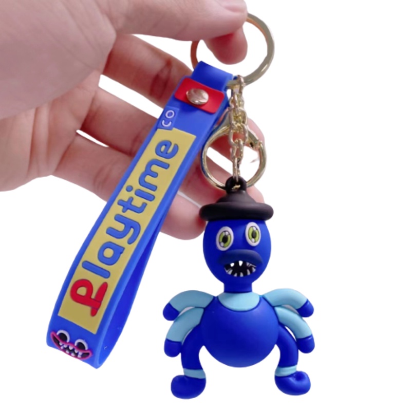 Móc gắn chìa hình nhân vật Poppy Playtime Huggy Wuggy