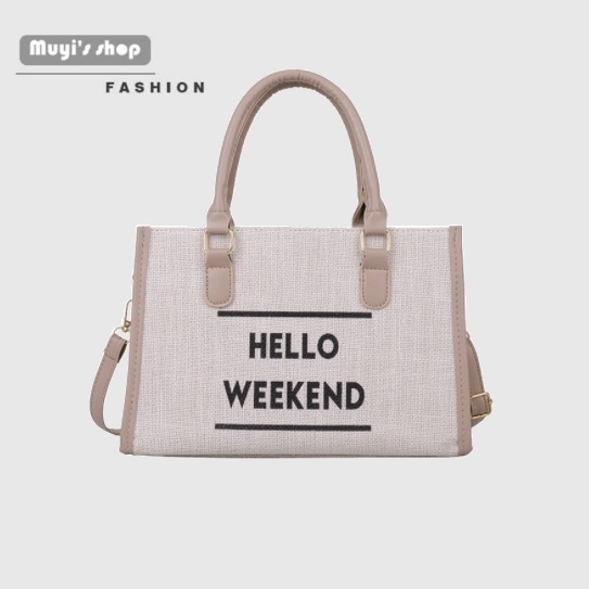 Túi Xách Đeo Vai In Chữ Thời Trang Dành Cho Nữ 2022
