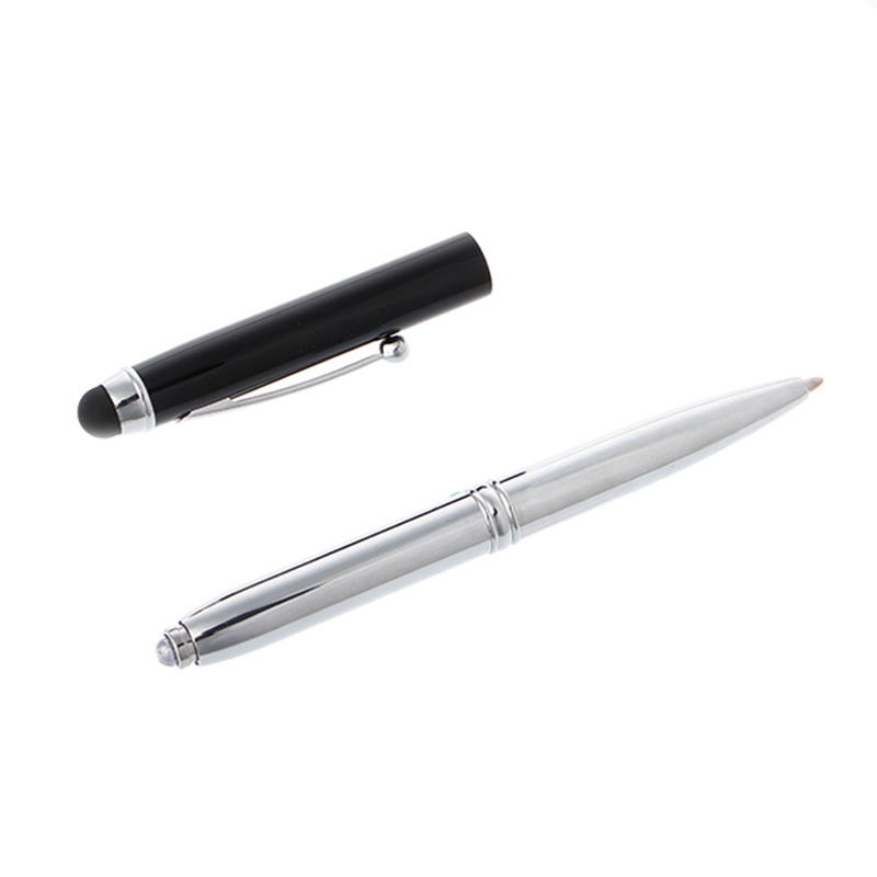 Bút Bi Cảm Ứng Có Đèn LED 3 Trong 1