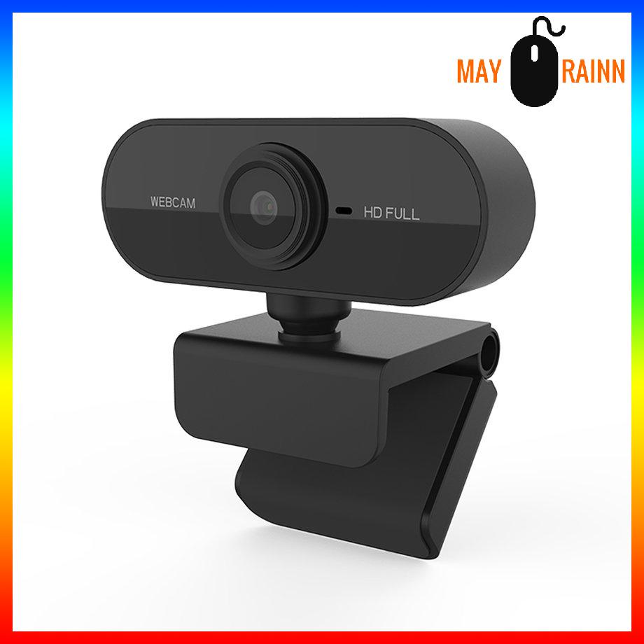 Camera HD 1080P PC01 tự động lấy nét 360 độ bằng nhựa hỗ trợ dạy học trực tuyến