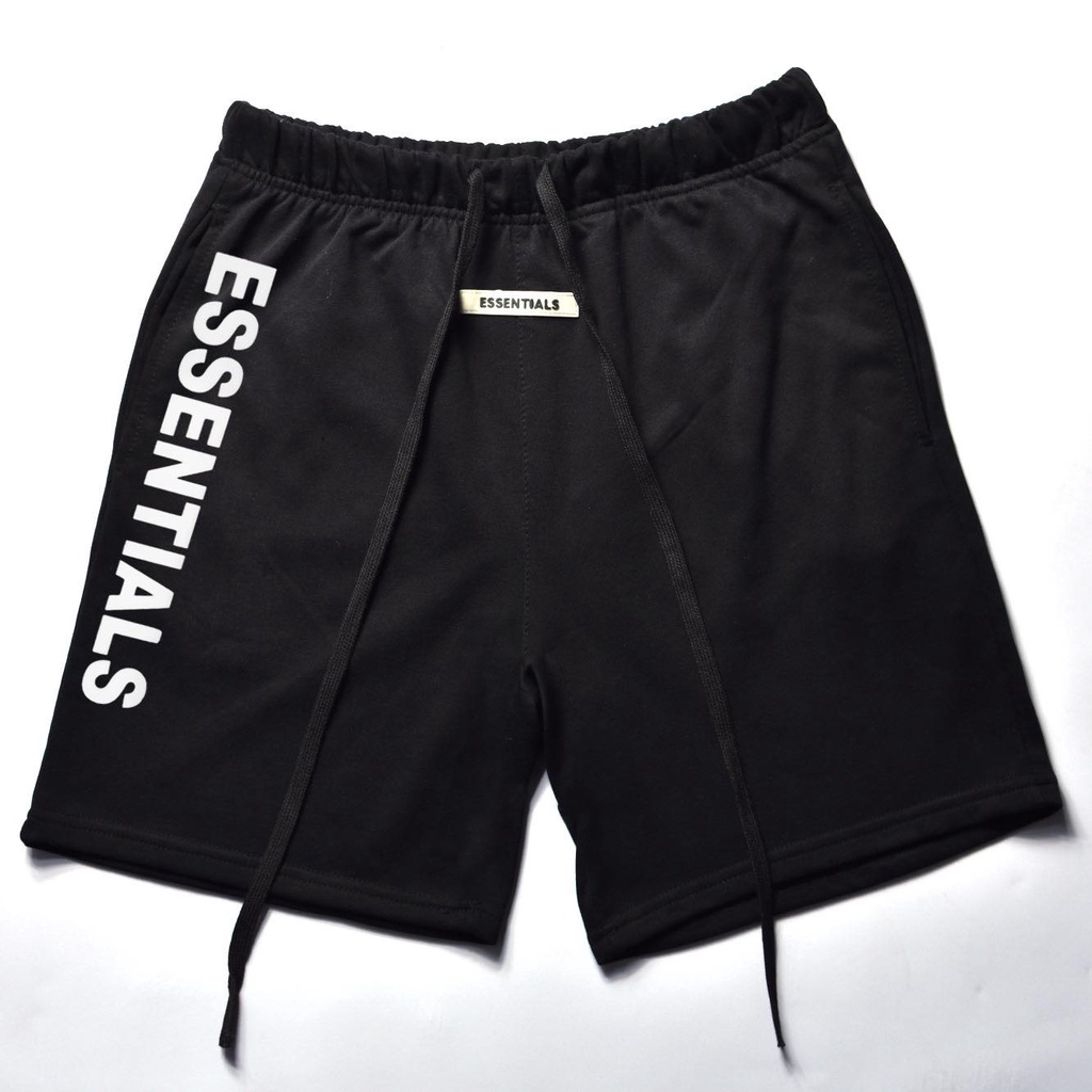 Quần Short Nam Nữ ESSENTIALS Streatwear Unisex - Quần Đùi FOG ESSENTIAL Nam Form rộng đường phố - SuzaSport