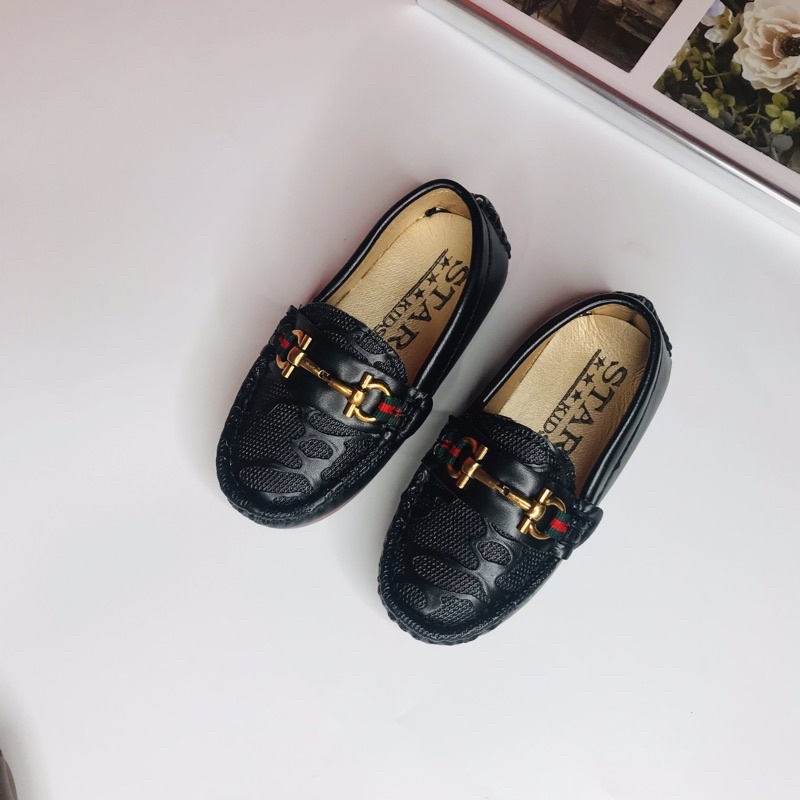 Giày lười trẻ em nam