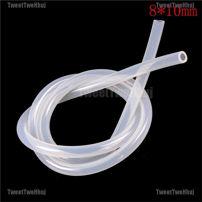 Ống Silicone Trong Suốt 1m Không Độc Hại Chuyên Dụng Cho Uống Bia Sữa Mềm