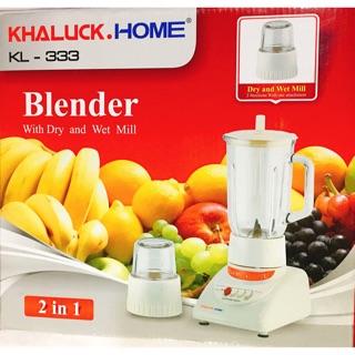 MÁY XAY SINH TỐ KHALUCK.HOME  (2 cối thủy tinh)